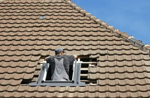 Pose de velux - Coutiches